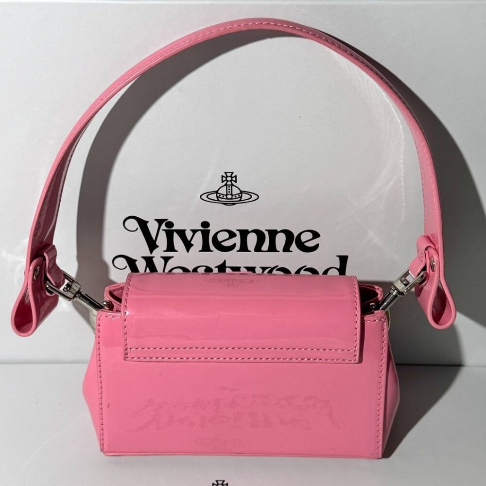 Vivienne Westwood HAZEL Detachable Chain Strap Handbag/Crossbody/Shoulder Bag - Picture 6 of 7